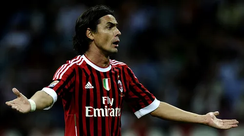 La 38 de ani, Pippo Inzaghi a refuzat un transfer la Siena:** „E dificil să pleci de la un club ca AC Milan”