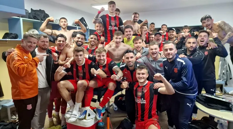 ACSM Reșița prinde și mai mult curaj în lupta pentru play-off. A învins la Afumați, la capătul unui meci cu răsturnări de scor. Flavius Stoican: ”Trei puncte care contează mult”
