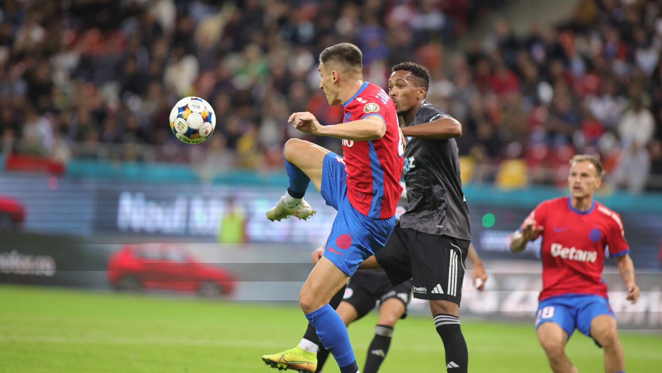 FCSB - Oțelul 1-0, în etapa 11 din Superliga. Prima victorie în campionat pentru echipa lui Gigi Becali după mai bine de două luni