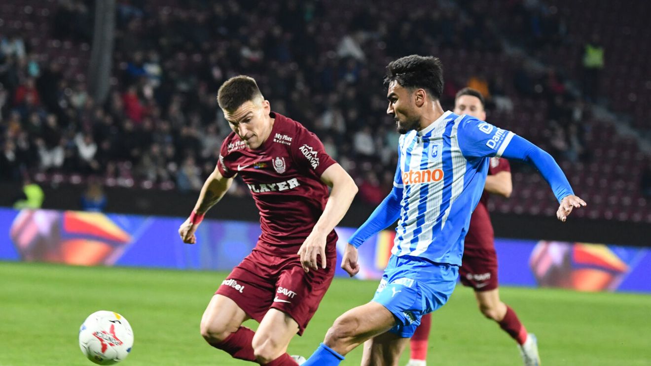 Echipele de start la CFR Cluj – Universitatea Craiova. Vasile Mogoş e titular contra echipei la care a început sezonul: „E ca o finală"