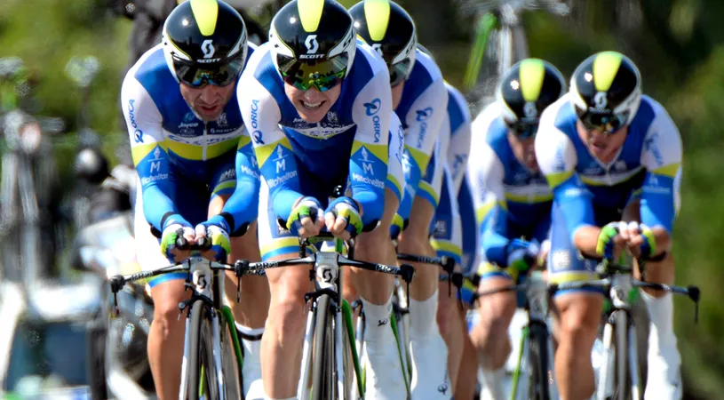 Orica Green Edge, victorie previzibilă în prima etapă din Giro. Contador are un avans important față de Porte. Ce au făcut echipele românilor Grosu și Țvetcov