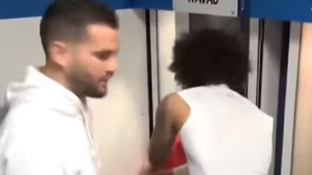 Nu s-a putut bucura pentru calificare: un jucător al Realului, la pământ! VIDEO | Starul pe care Marcelo și Ramos l-au consolat în vestiar, după thriller-ul cu Juventus