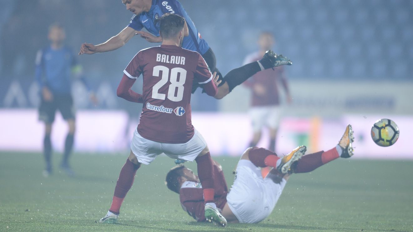 FC Voluntari - Viitorul 0-0. Iordănescu îi suflă în ceafă "Regelui". Țucudean și-a lăsat echipa în inferioritate numerică, după un fault stupid