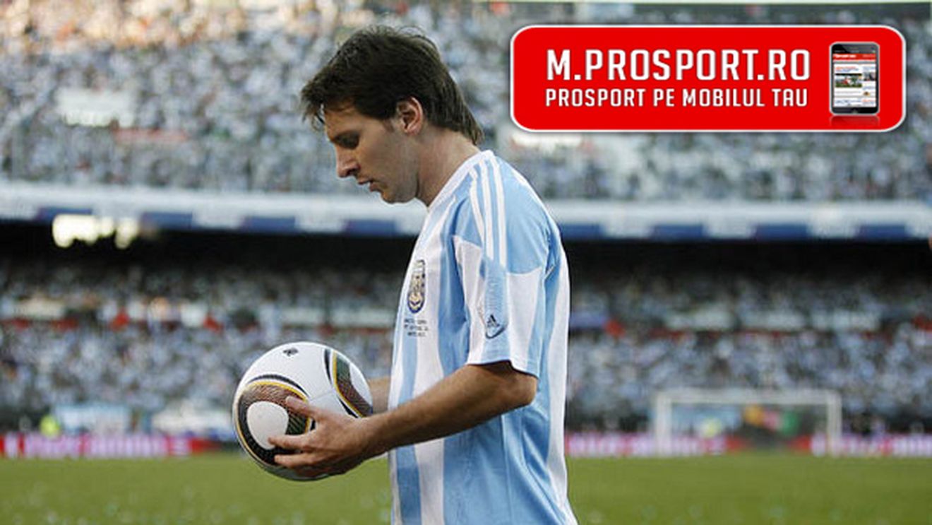 Messi, la pământ!** Imaginea neputinței este descrisă perfect de starul Argenitinei VIDEO