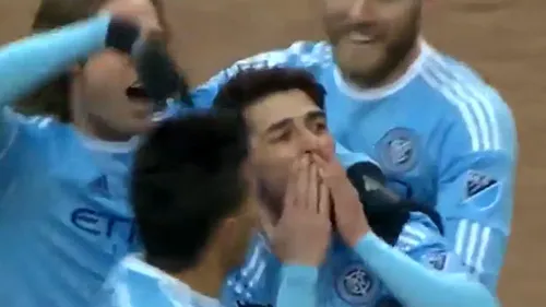 VIDEO | David Villa a înscris primul său gol în MLS. Atacantul spaniol a fost cel mai bun jucător de pe teren