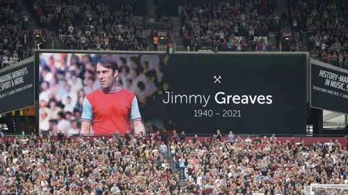 Doliu în fotbalul mondial! A murit legendarul fotbalist englez Jimmy Greaves