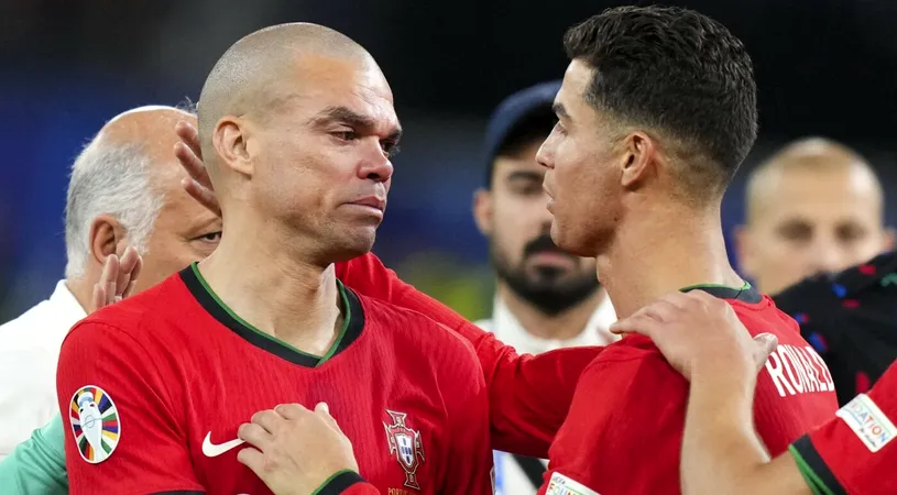 Cristiano Ronaldo, gest incredibil imediat după Franța - Portugalia! Cum a reacționat Pepe, care plângea, când l-a văzut