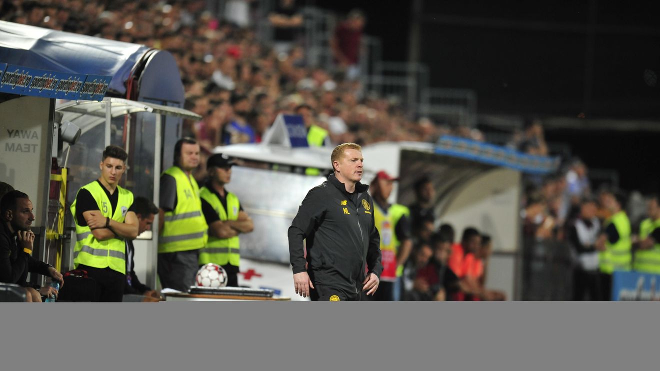 Neil Lennon zâmbește! Antrenorul lui Celtic pleacă optimist din Gruia și avertizează CFR-ul: "Atmosfera este un avantaj pentru noi în retur"