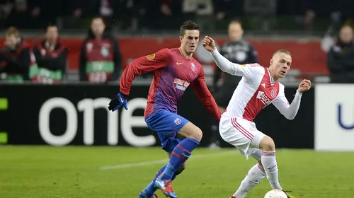 Gardoș poate schimba sistemul pentru returul cu Ajax!** Improvizația cu care Reghe ar obține plusul ofensiv de care are nevoie în partida de pe Național Arena