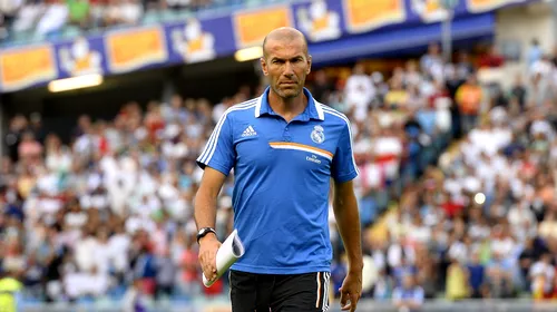 Bilanțul lui Zidane la Real Madrid după 35 de meciuri