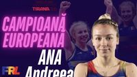 Ce performanță pentru România! Andreea Beatrice Ana a câștigat aurul la Campionatele Europene