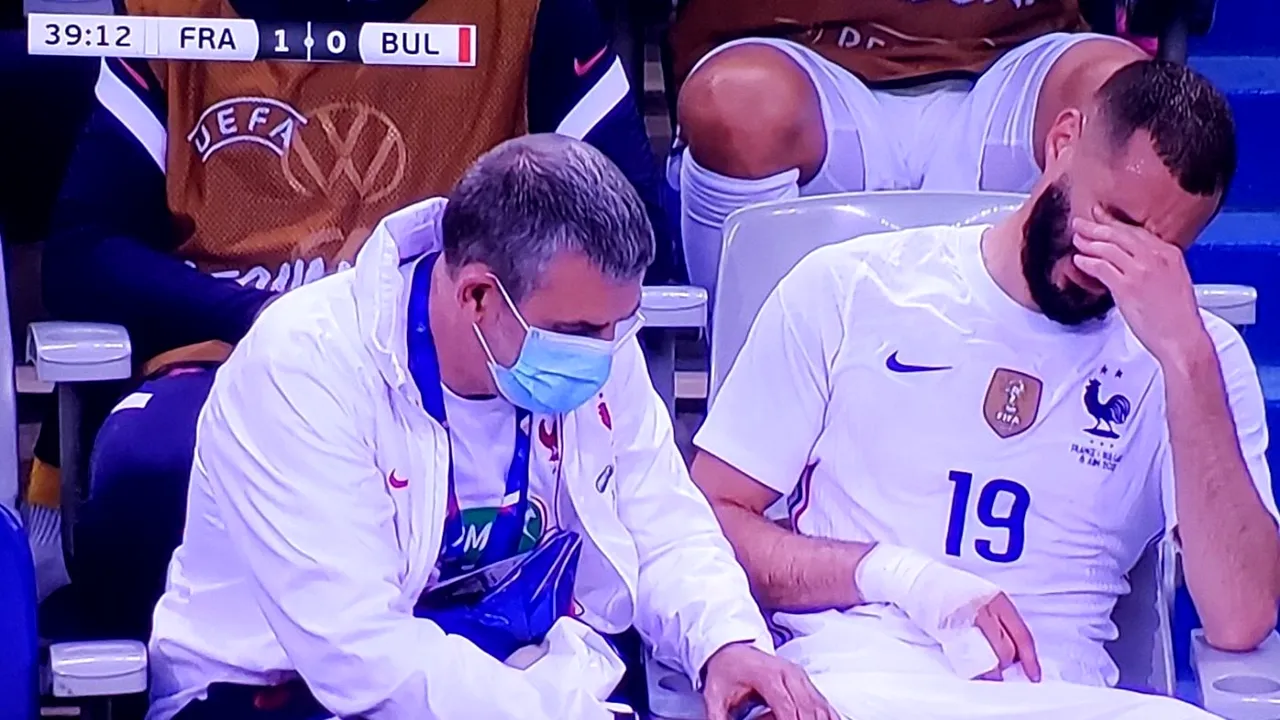 Karim Benzema, ce coșmar! Francezul, lovit de un ghinion incredibil. A ieșit în lacrimi în ultimul amical și ar putea rata Euro 2020 | FOTO & VIDEO