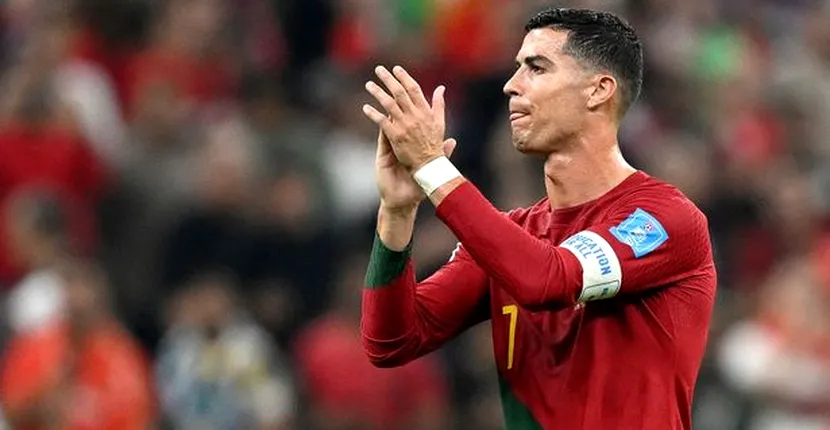 Fanii descoperă râsul fals al lui Cristiano Ronaldo, după ce Goncalo Ramos a făcut spectacolul minune al Portugaliei