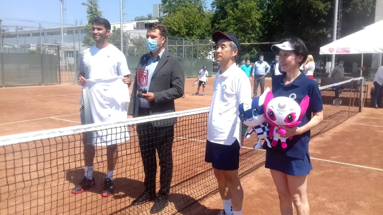 „La Dinamo au început Jocurile Olimpice!”. Horia Tecău a jucat tenis cu ambasadorul Japoniei în România + Ce spune președintele lui CS Dinamo despre construirea noului stadion din „Ștefan cel Mare”