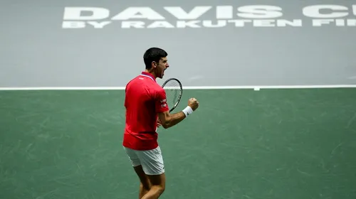 S-au stabilit semifinalele Cupei Davis 2021! Cu cine joacă Serbia lui Novak Djokovic