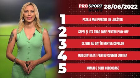 ProSport News | FCSB a mai pierdut un jucător. Cele mai noi știri din sport | VIDEO