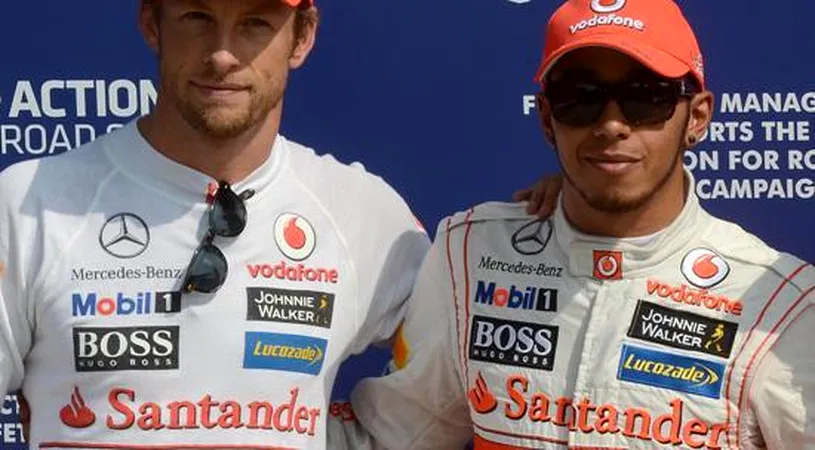 Lewis Hamilton și Jenson Button rup tăcerea: 