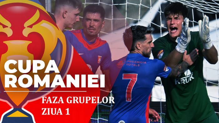Cupa României, faza grupelor | U Cluj e singura gazdă din jocurile de marți care se impune, și a făcut-o jucând în inferioritate numerică cu Petrolul. CFR Cluj a câștigat fără emoții celălalt meci între echipe din prima ligă