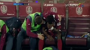VIDEO CFR Cluj a primit cea mai grea lovitură! Gafă TERIBILĂ‚ făcută de Andone: Sougou a TURBAT pe banca de rezerve! Vezi reacția incredibilă