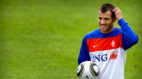 Van der Vaart se transferă în Danemarca. Motivul sentimental care l-a condus pe olandez spre această decizie