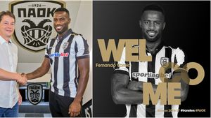 Varela a fost prezentat oficial la PAOK Salonic. FOTO | Primele imagini cu fundașul la noua echpă. Mesajul de adio al Stelei