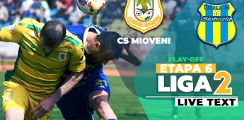 Unirea Slobozia câștigă la Mioveni și este matematic în SuperLigă. Echipa lui Adrian Mihalcea scrie istorie și urcă pentru întâia oară în prima ligă