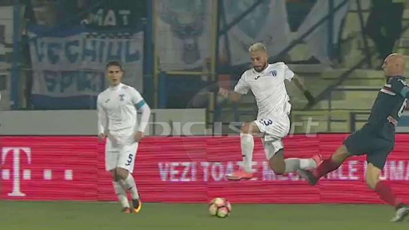 Gabi Mureșan și-a aflat pedeapsa pentru faultul golănesc asupra lui Zlatinski. Cât va lipsi de pe teren