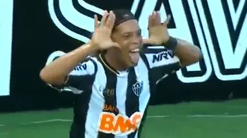 Ronaldinho, fază magică în Brazilia!** Deși a ajuns la 33 de ani, 