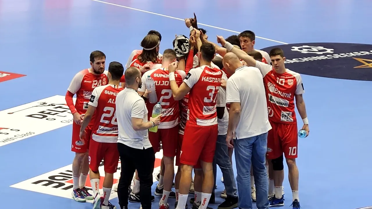 Dinamo București - Fuchse Berlin 38-31, în etapa a 7-a a Ligii Campionilor la handbal. Victorie istorică pentru Dinamo în fața unei echipe din Germania