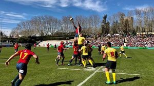 "Stejarii" au condus Spania cu 13-0, însă ibericii au revenit incredibil. Cât s-a terminat partida din Madrid, programată în Rugby Europe Championship