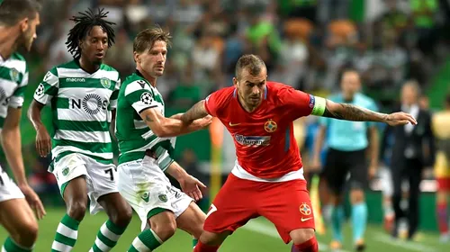 Mesajul lui Denis Alibec după partida cu Sporting: „Le mulțumim celor care au fost alături de noi în Portugalia”