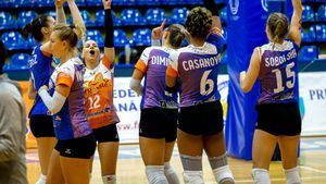 CSM Târgoviște, liderul clasamentului A1 la volei feminin. Toate rezultatele turneului 1 din retur desfășurat în weekend