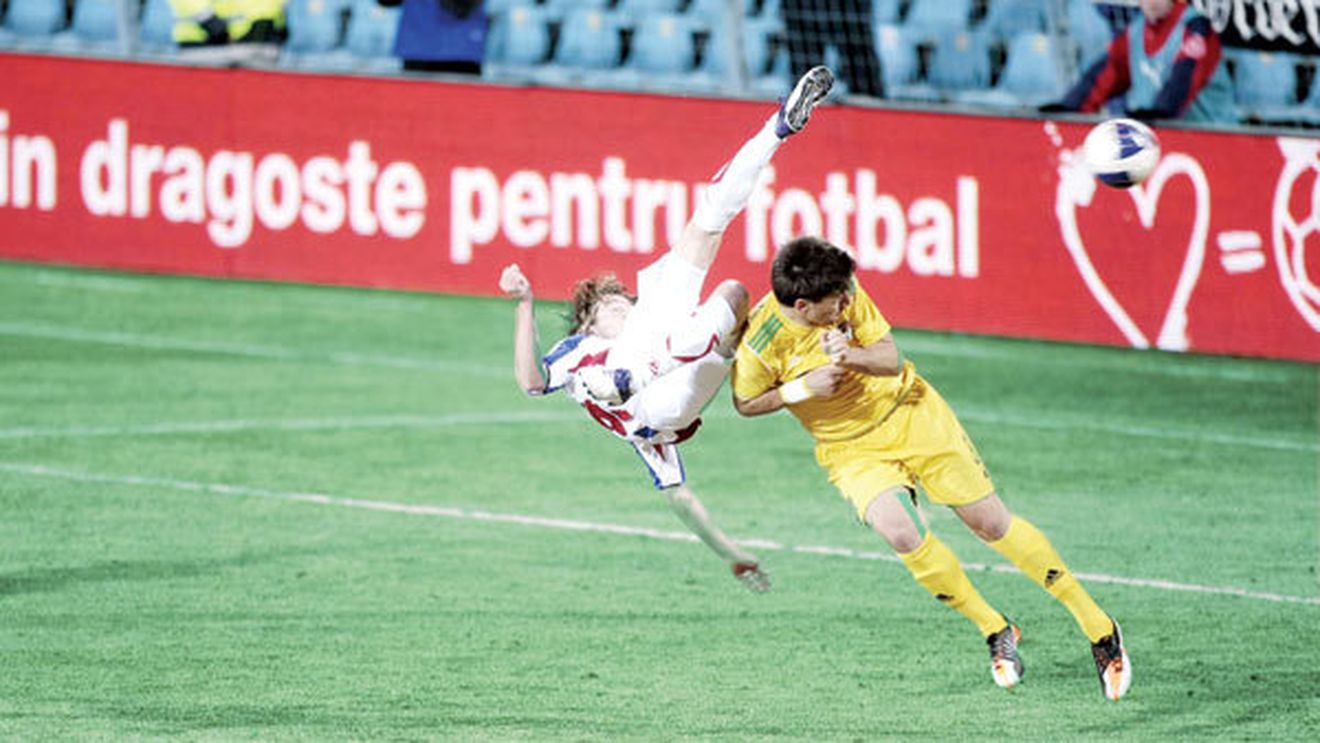 Antal putea fi EROUL Oțelului, după ce a înscris un gol de generic din foarfecă: **"Talentul lui nu se antrenează!"