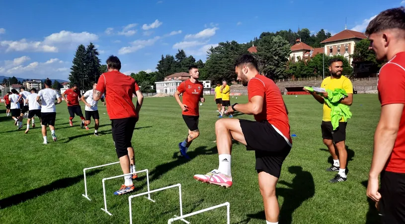AFC Câmpulung Muscel rămâne în joc de glezne pentru Liga 2. A disputat un amical puternic, cu CFC Argeș