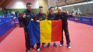 Pe urmele fetelor! Naționala masculină de tenis de masă s-a calificat la Campionatele Europene din 2017