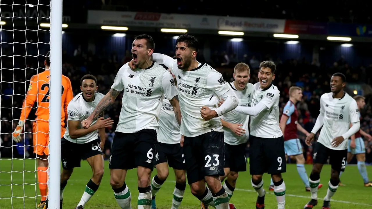 Liverpool a învins Burnley grație unui gol marcat în prelungiri! Leicester a oferit scorul începutului de an în Premier League
