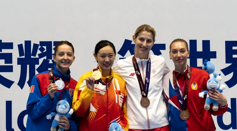 Prima medalie pentru România la Jocurile Mondiale Militare, Wuhan 2019: Ana Maria Popescu – argint la spadă individual