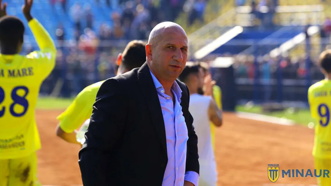 Vasile Miriuță a refuzat să preia ”FC U” Craiova pentru a rămâne la Minaur Baia Mare. Dialog inedit în direct cu Adrian Mititelu. Ce salariu ar fi primit