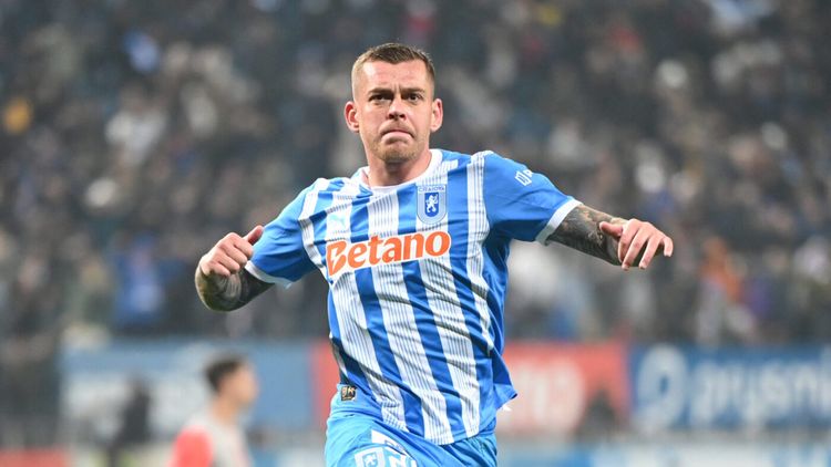 Alex Cicâldău e rege în Conference League! Capitolul la care nici măcar Salah nu-i face față mijlocașului de la Universitatea Craiova