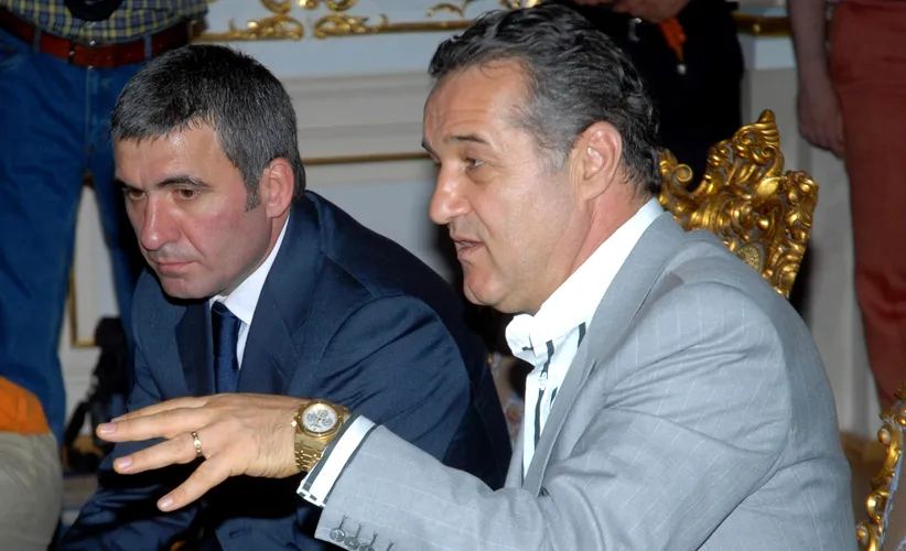 Cum a licitat Gigi Becali o sumă colosală în numele lui Gică Hagi pentru un Mercedes confiscat, deşi nu aveau banii nece