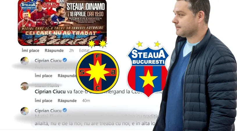 Primarul din Sectorul 6, reacție incredibilă: ironizează FCSB în fața rivalilor de la CSA Steaua! Moment neașteptat, dar și o greșeală penibilă, care poate fi folosită de oamenii lui Gigi Becali împotriva edilului!