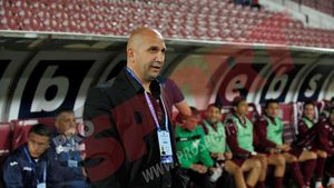 CFR s-a apropiat la doar trei puncte de lider, Miriuță rămâne modest: "Important este să rămânem cu picioarele pe pământ"