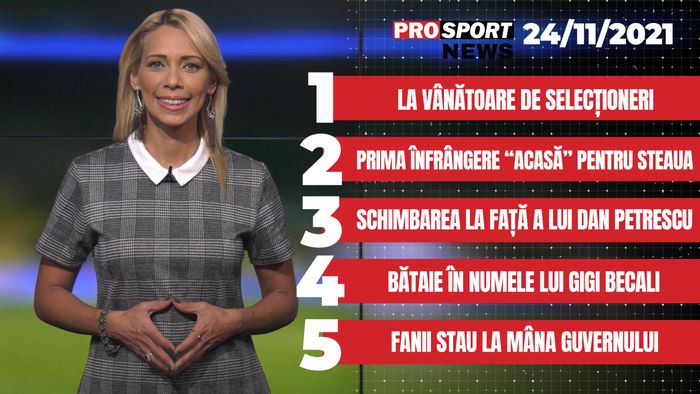 ProSport News | Răzvan Burleanu și Mihai Stoichiță, la vânătoare de selecționeri. Cele mai noi știri din sport | VIDEO