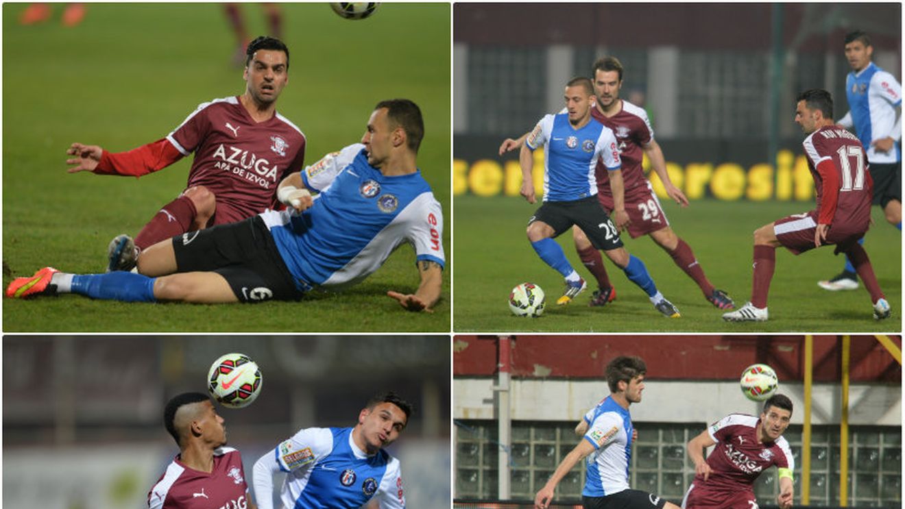 9 vs 11=0-0. Rapid și Viitorul au terminat la egalitate, deși echipa lui Hagi a jucat mai mult de o repriză cu doi oameni în plus. ASA Târgu-Mureș - Ceahlăul 3-0. Ardelenii se apropie la 8 puncte de Steaua