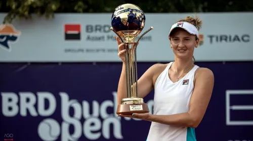 Irina Begu, încrezătoare că poate face „dubla” și în acest an la București Open. „Joc în fața românilor și asta îmi dă încredere că pot repeta rezultatul”