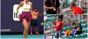 Scene incredibile la meciul Sorana Cîrstea – Petra Kvitova de la Miami! Un spectator român, luat în primire de bodyguarzi după ce a urlat la jucătoarea din Cehia | FOTO & VIDEO