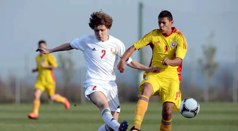 România sub 16 ani, victorie în fața Serbiei într-un meci amical