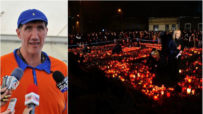 "Big Ghiță", mesaj emoționant. Mureșan: "Românii plâng împreună după tragedia din clubul Colectiv, îi admir"