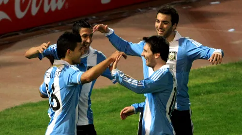 Argentina se ține de cuvânt. Vine la București cu Messi, Higuain, Aguero și Di Maria. Lotul pentru amicalul cu România