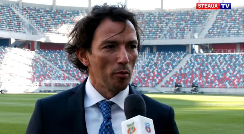 George Ogăraru ar alege FCSB 2 în ”finala” barajului pentru Liga 2: ”Poate e mai bine să jucăm cu ea”. Argumentul managerului Stelei și care sunt șansele ca partida de acasă să se dispute pe noua arenă din Ghencea